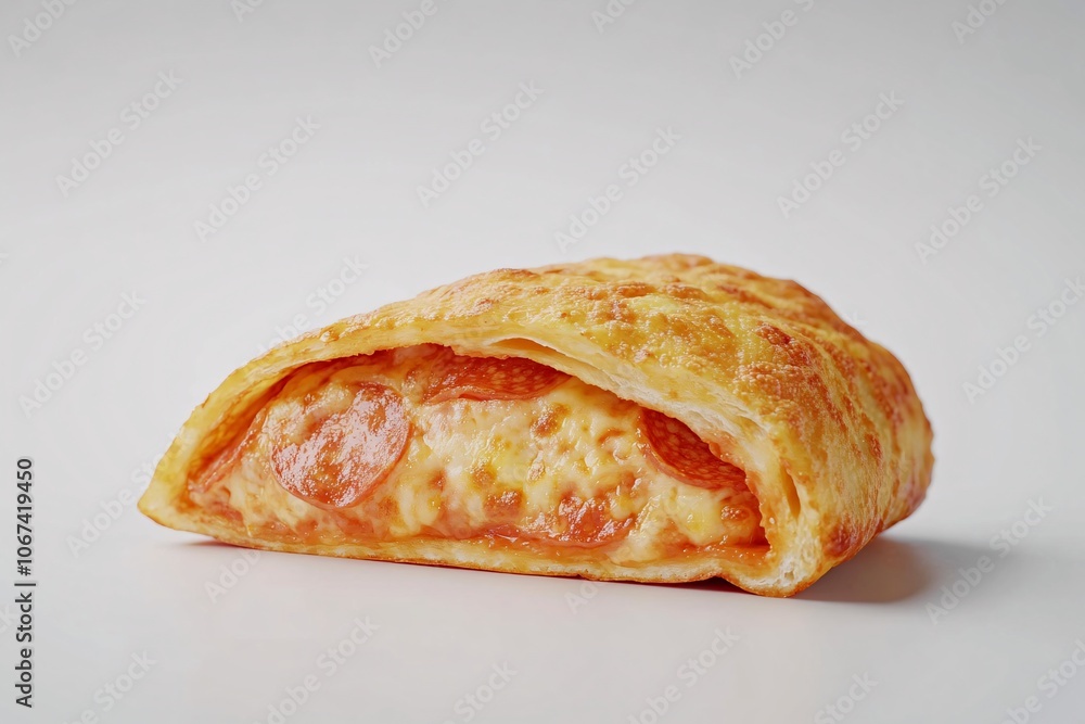 Crispy Pepperoni Pizza Roll - Delicious Italian Appetizer Crispy Pepperoni Pizza Roll - Delicious Italian Appetizer