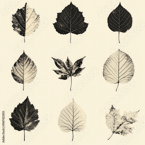 Falling Leaves Isolated