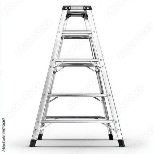 Metal Ladder Isolated