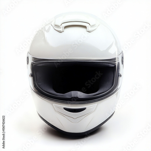 Motorcycle Helmet Isolated