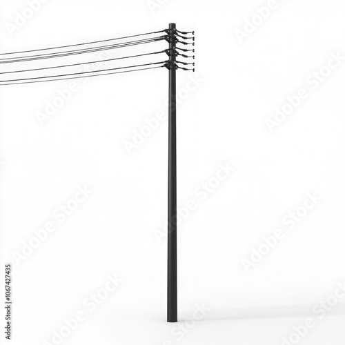 Power Pole Isolated
