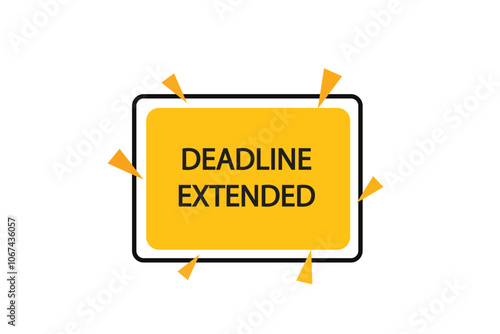 button web template,,Speech,deadline extended,bubble, banner label


