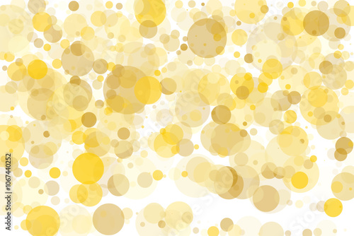Light yellow, Golden bokeh ...