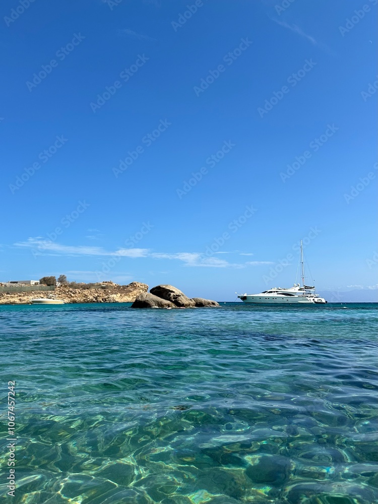 Obraz premium Paragka beach Mykonos
