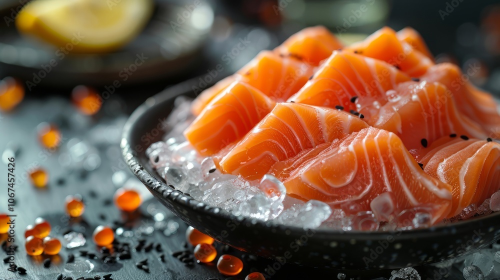 sashimi: salmon from fresh fish serve on the table,japanese food sashimi: salmon from fresh fish serve on the table,japanese food