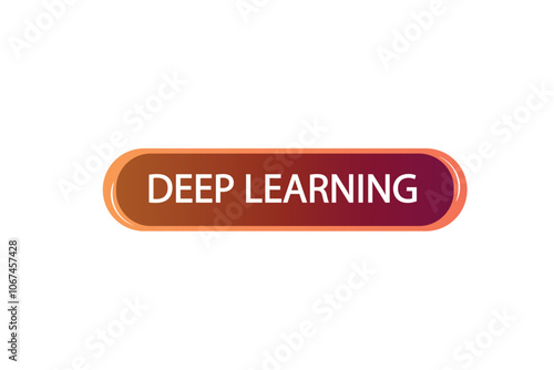 Printbutton web template,,Speech,deep learning,bubble, banner label

