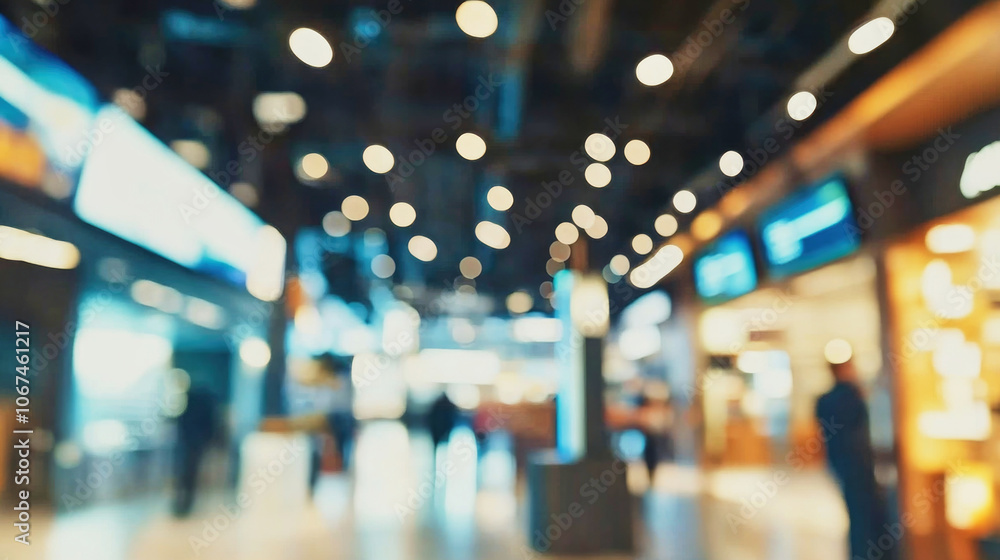 Busy airport check-in area with modern displays and travelers during peak hours Busy airport check-in area with modern displays and travelers during peak hours
