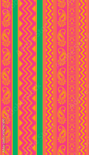 seamless beautiful wallpaper cards border design floral leaf vintage ornament Victorian geometric ethnic print paisley 
