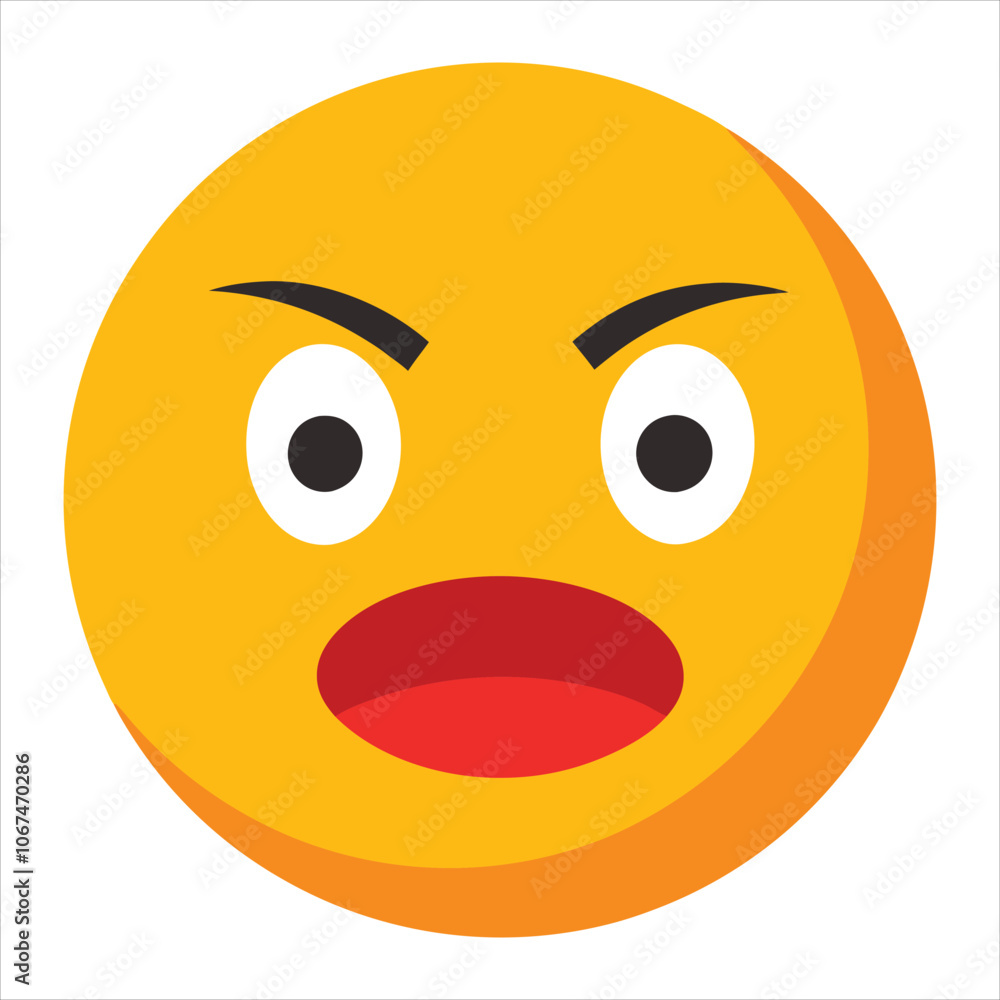 Pleading face emoji with white background Pleading face emoji with white background