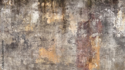 Abstract textured surface with earthy tones and weathered appearance.