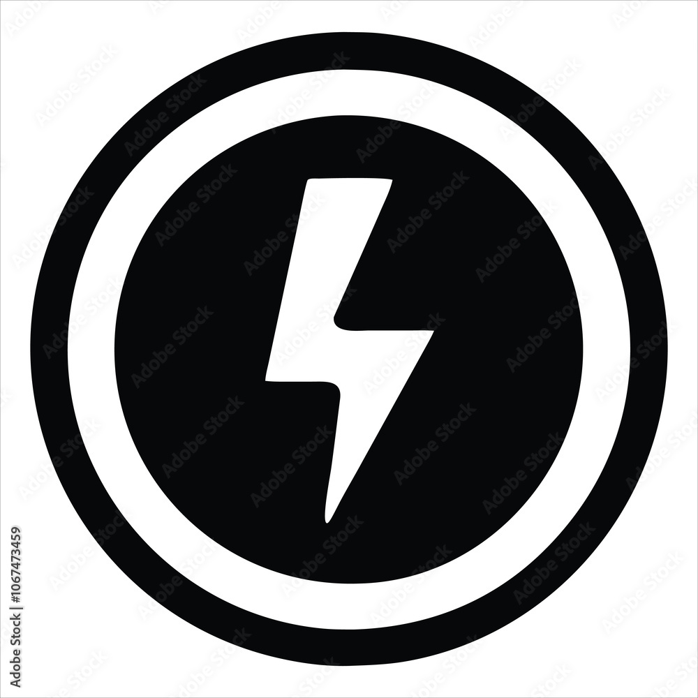 lightning vector art illustration icon logo lightning vector art illustration icon logo