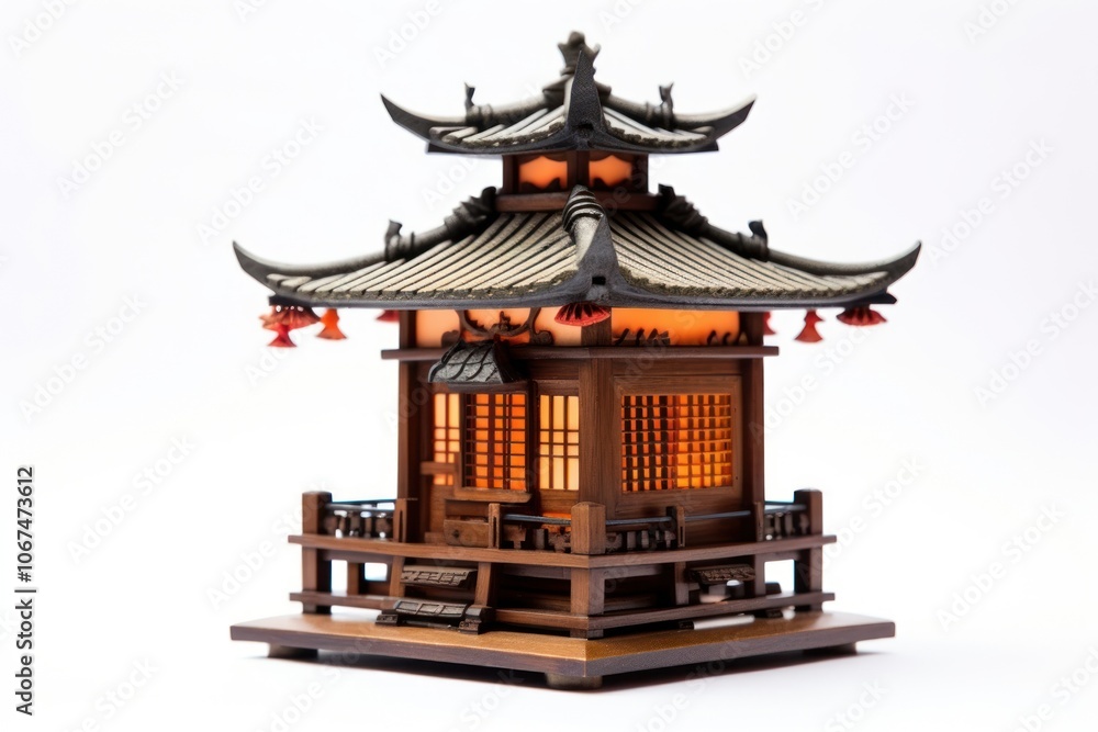 Fototapeta premium House lantern architecture building pagoda.