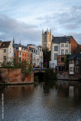 Chanels of Ghent in the morning