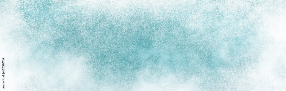 Obraz premium A light blue, textured background, resembling frost on a window pane, with subtle variations in color and shade