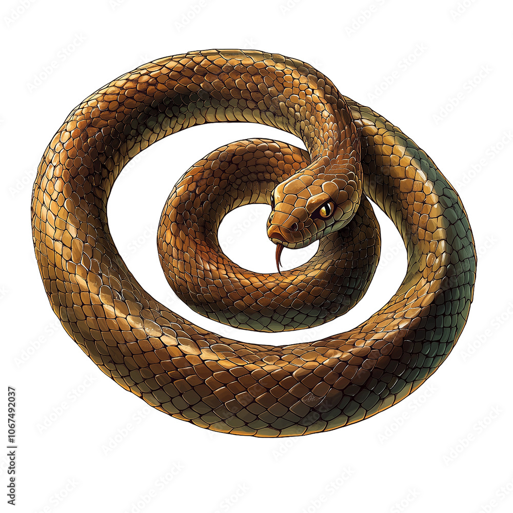 Obraz premium Snake, Serpent, Cobra, Illustration