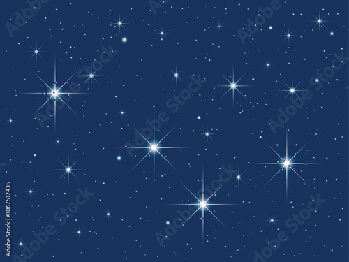 night sky background with stars