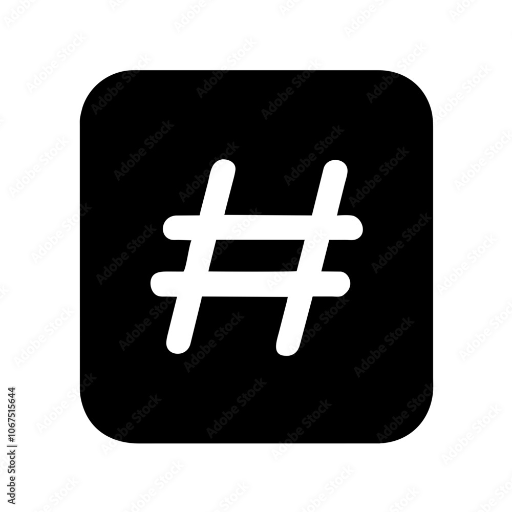 Fototapeta premium Hashtag