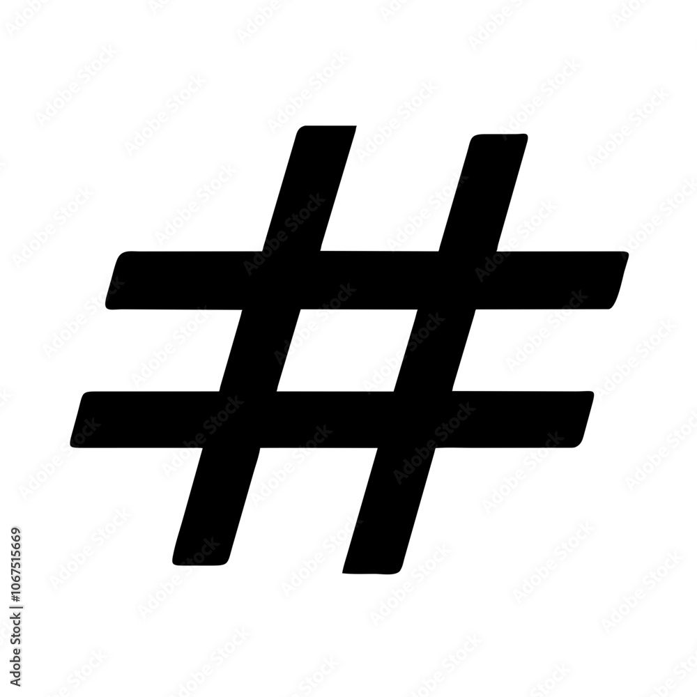 Fototapeta premium Hashtag