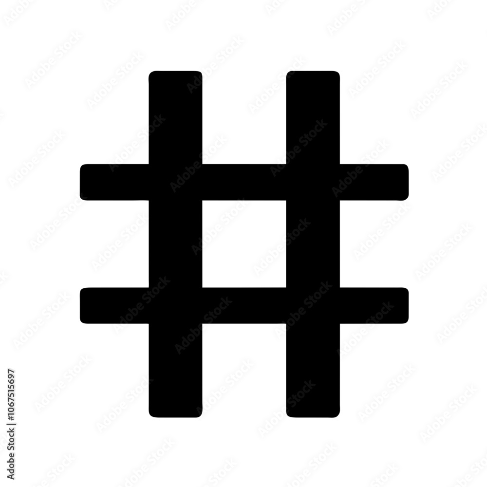 Fototapeta premium Hashtag