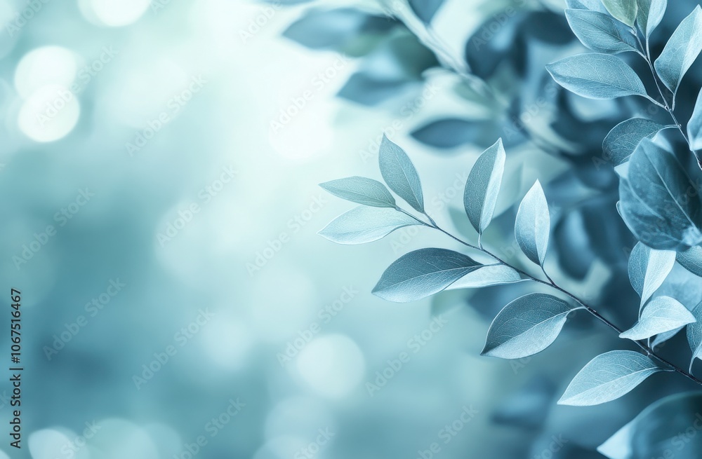 Soft Blue Bokeh Background for Text Overlay Soft Blue Bokeh Background for Text Overlay