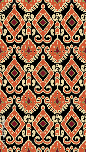 seamless beautiful wallpaper cards all over design floral leaf vintage ornament Victorian ethnic geometric print paisley 