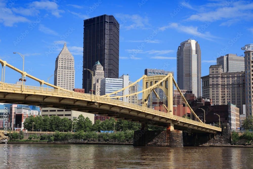 Obraz premium American city - Pittsburgh
