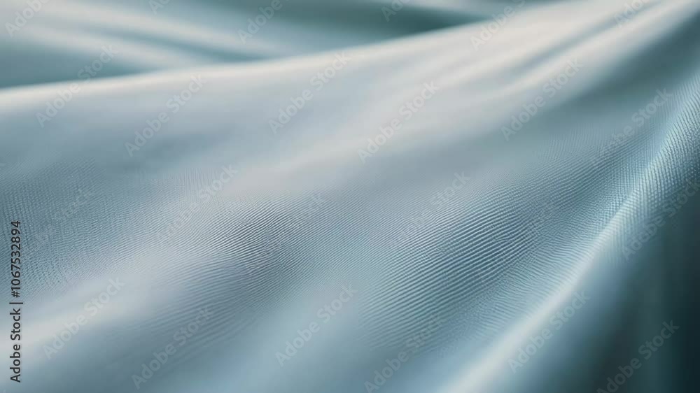 Cushiony waves of fabric. Thick, plush grey fabric textures ripple smoothly. Abstract textile texture, pattern. Cushiony waves of fabric. Thick, plush grey fabric textures ripple smoothly. Abstract textile texture, pattern.