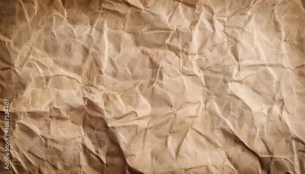 Rustic Brown Wrinkled Paper Texture Background with Detailed Creases and Shadows. Perfect for Vintage Inspired Designs, Organic Branding, or Artistic Digital Projects Rustic Brown Wrinkled Paper Texture Background with Detailed Creases and Shadows. Perfect for Vintage Inspired Designs, Organic Branding, or Artistic Digital Projects