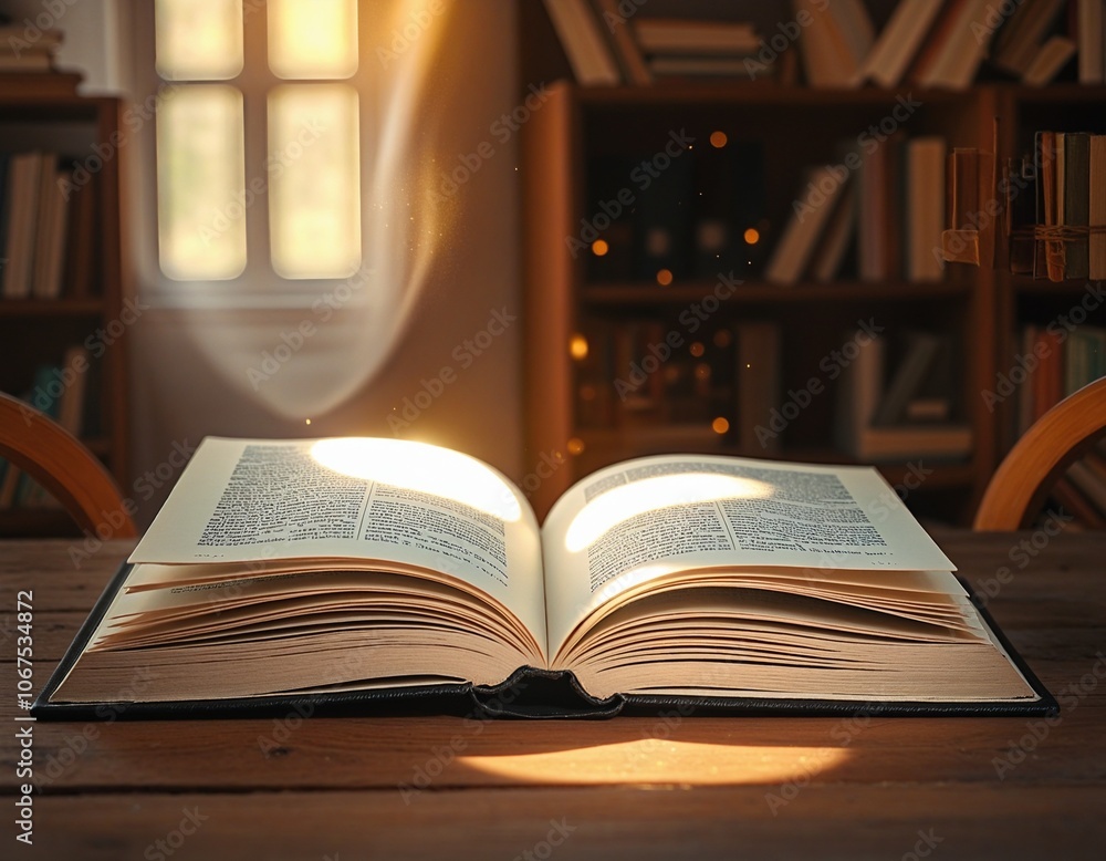 Fototapeta premium Golden Hour Reading
