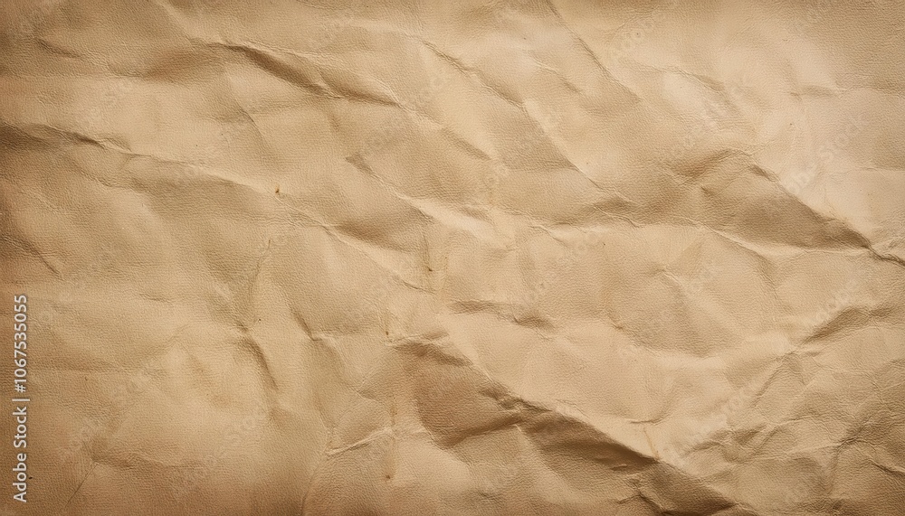 Rustic Brown Wrinkled Paper Texture Background with Detailed Creases and Shadows. Perfect for Vintage Inspired Designs, Organic Branding, or Artistic Digital Projects Rustic Brown Wrinkled Paper Texture Background with Detailed Creases and Shadows. Perfect for Vintage Inspired Designs, Organic Branding, or Artistic Digital Projects