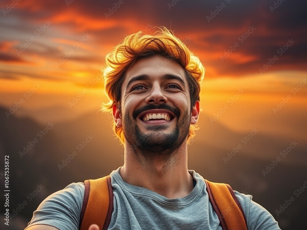 Stunning high resolution photo of a person who has achieved his dream. Photos that capture the essence of the moment. State of mind Stunning high resolution photo of a person who has achieved his dream. Photos that capture the essence of the moment. State of mind