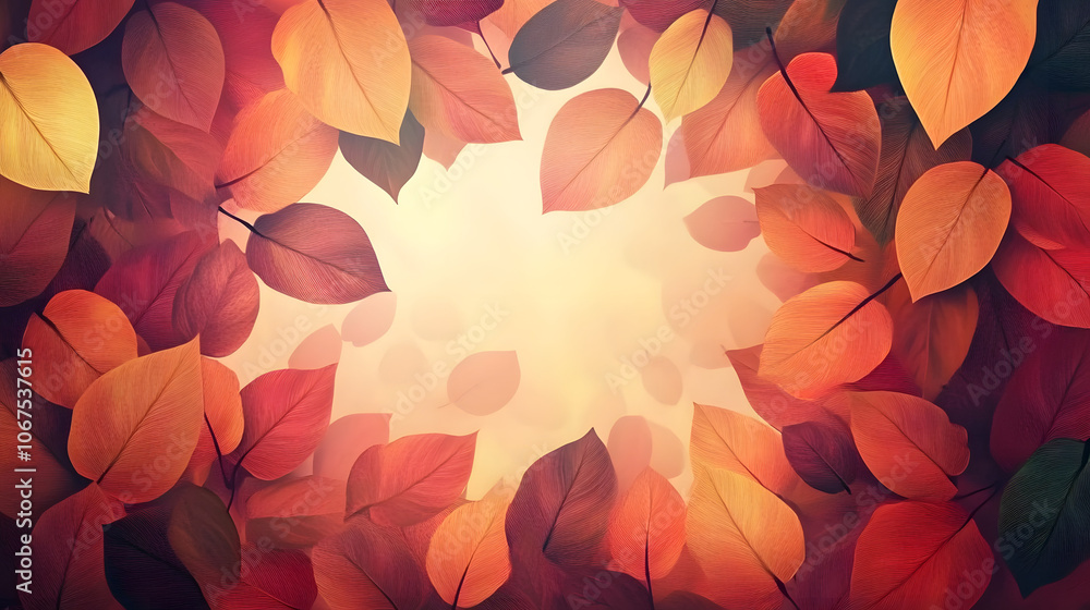 Beautiful autumn leaves background with rich and lively colors, fall season Beautiful autumn leaves background with rich and lively colors, fall season