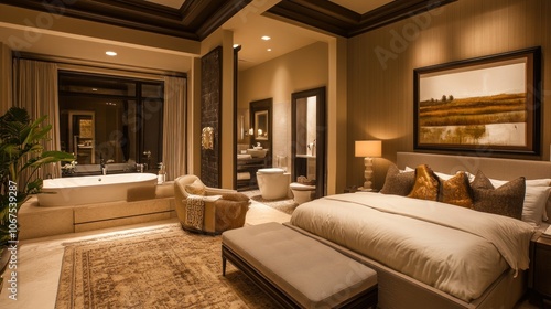 Luxury Master Bedroom Interior Design