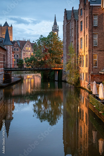 Photography Ghent by night