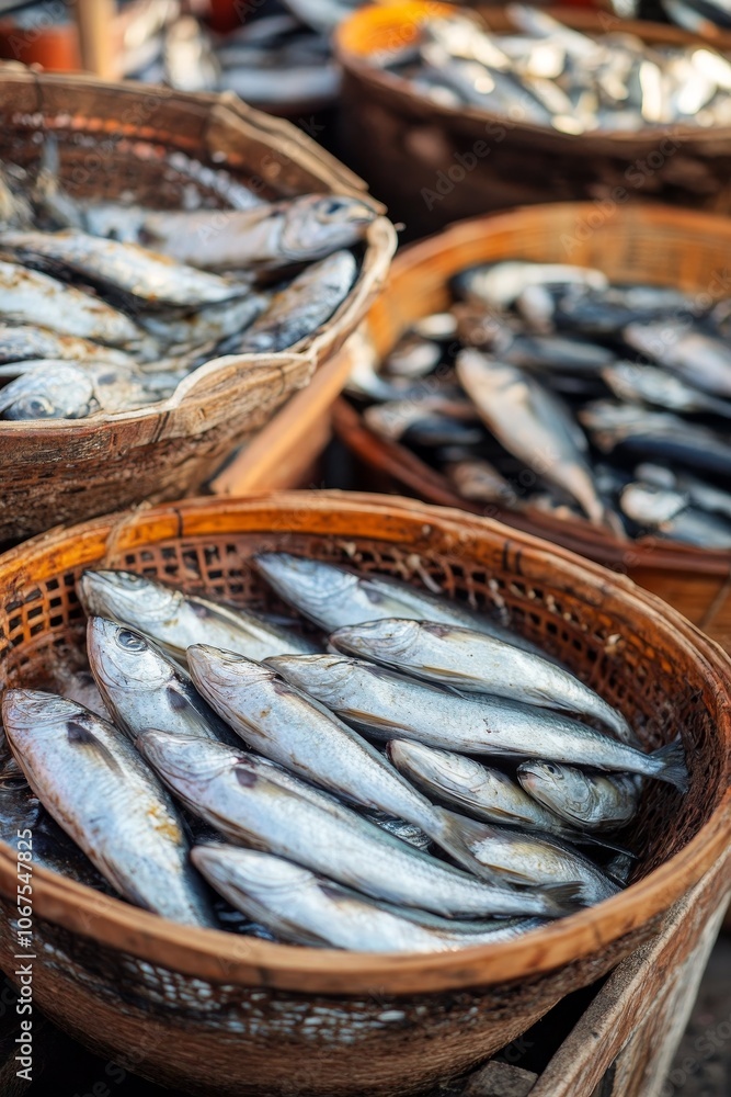 Experience the vibrant scene of freshly caught fish from boats at sea, showcasing the bounty of nature Experience the vibrant scene of freshly caught fish from boats at sea, showcasing the bounty of nature