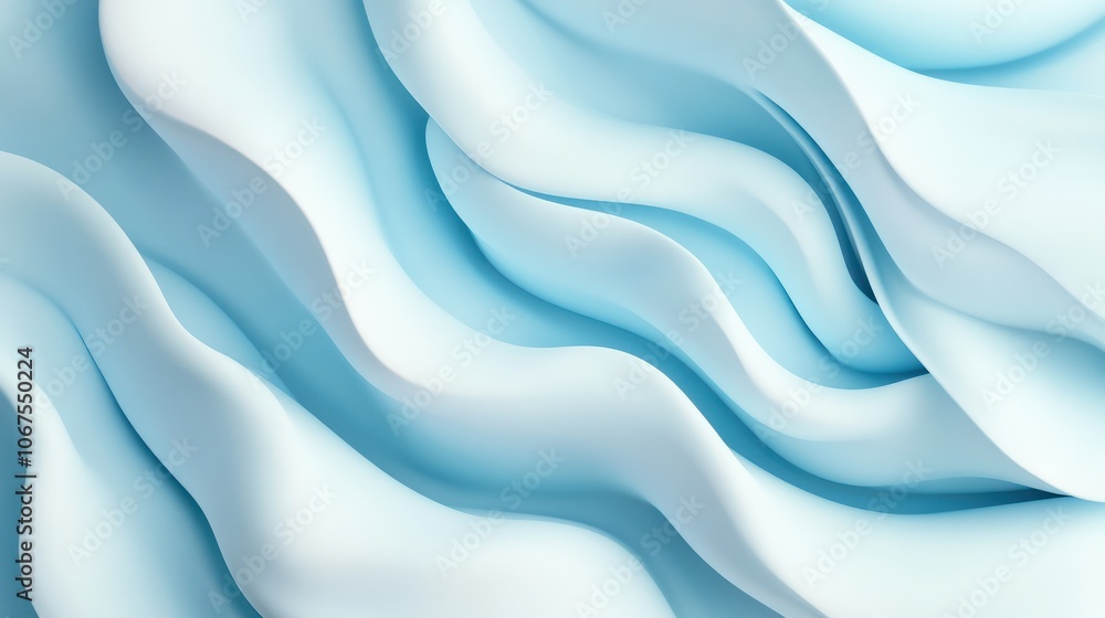 Obraz premium light blue gradient texture background