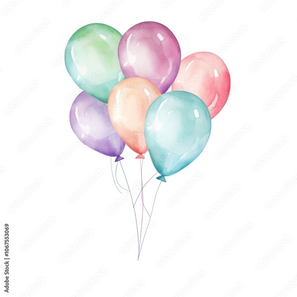 custom made wallpaper toronto digitalParty balloon white background anniversary celebration.
