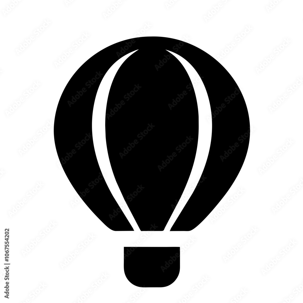 Hot Air Balloon Icon Hot Air Balloon Icon