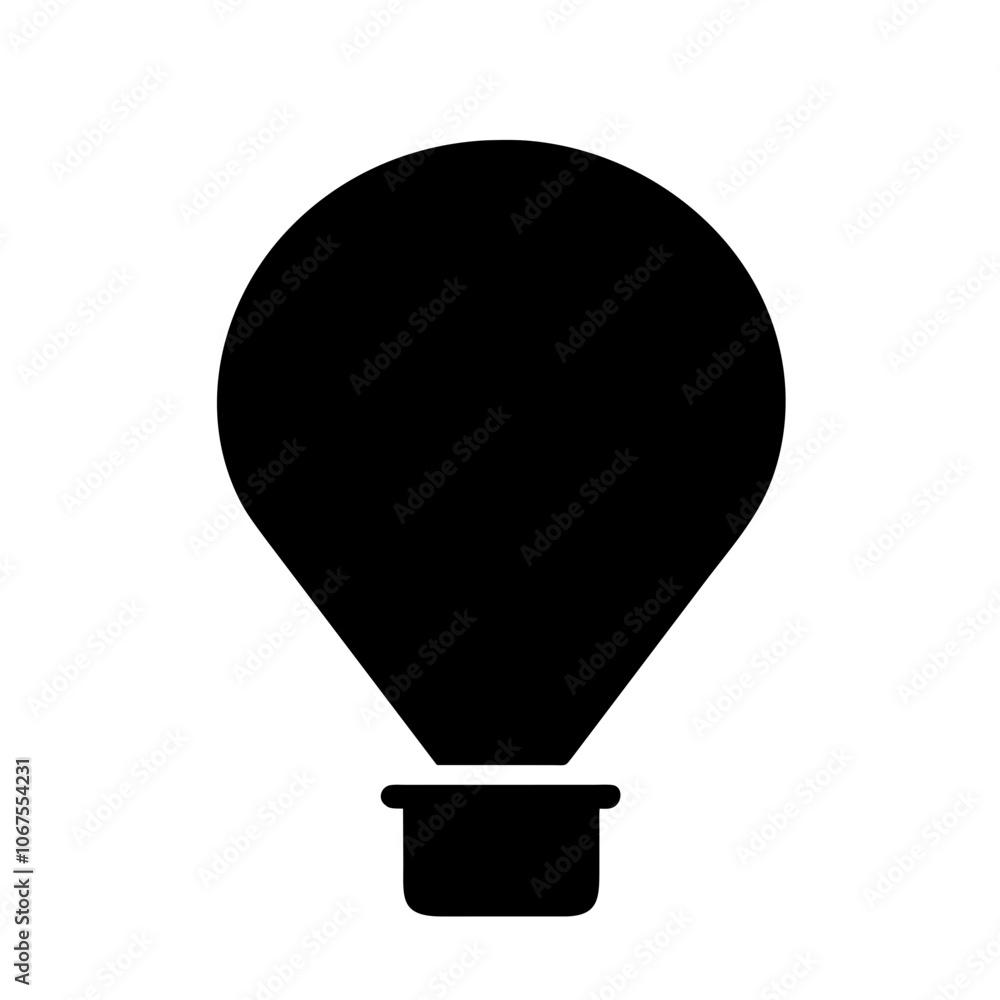 Hot Air Balloon Icon Hot Air Balloon Icon