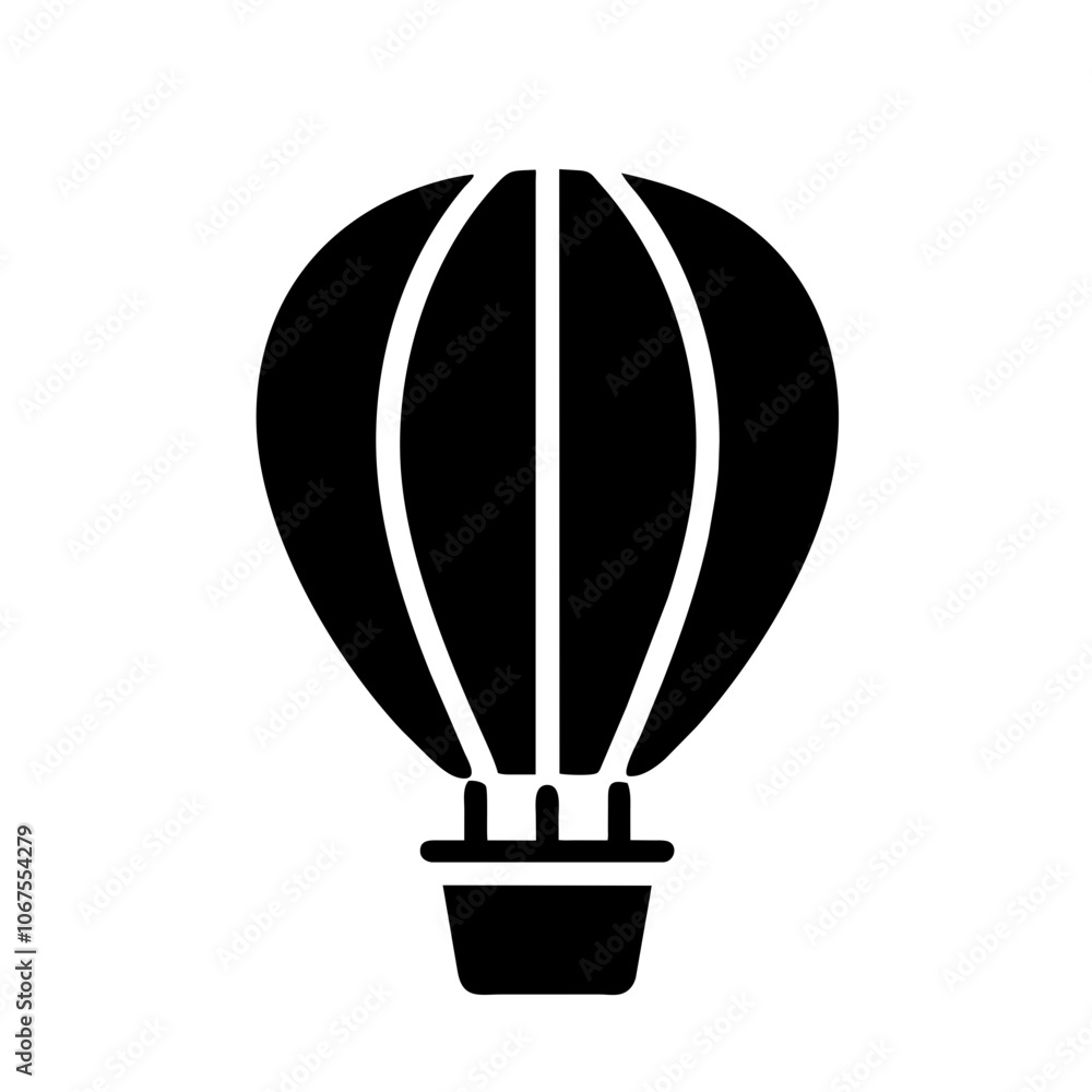Hot Air Balloon Icon Hot Air Balloon Icon