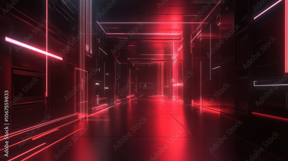 Technology Network Background. Technology Network Background.
