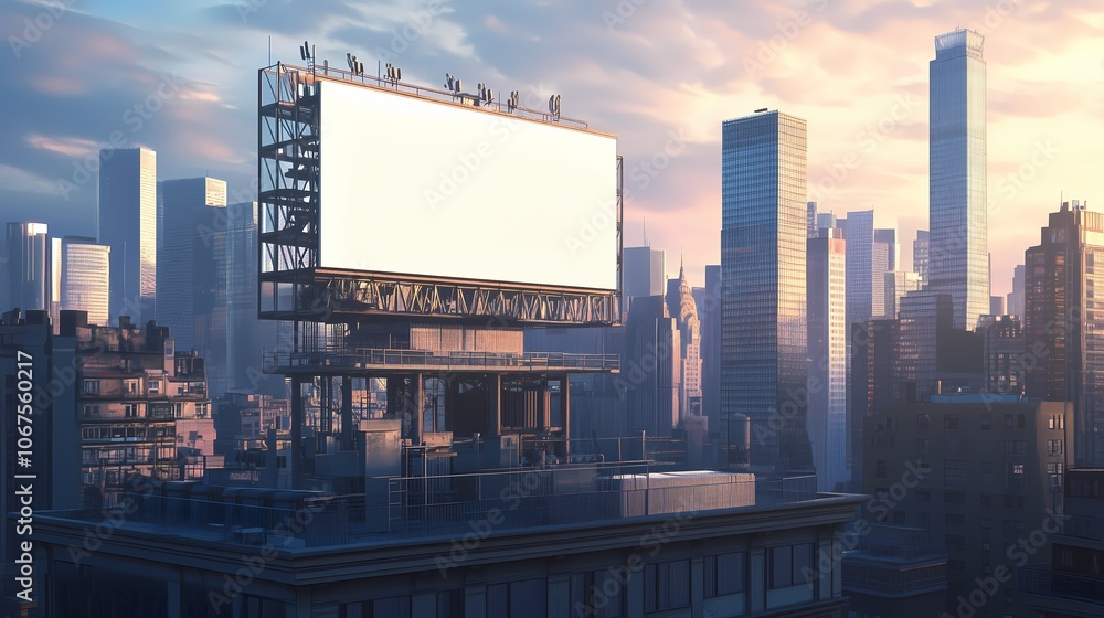 Blank billboard with for advertising work,
behind the city. Blank billboard with for advertising work,
behind the city.