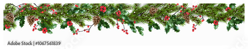 Evergreen holiday border.eps