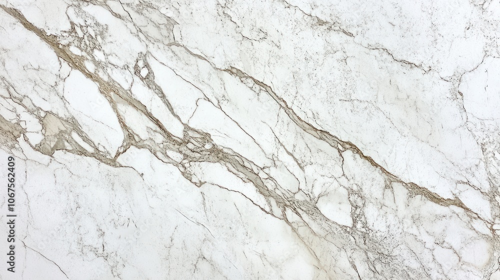 Fototapeta premium White marble texture in natural pattern with high resolution for background
