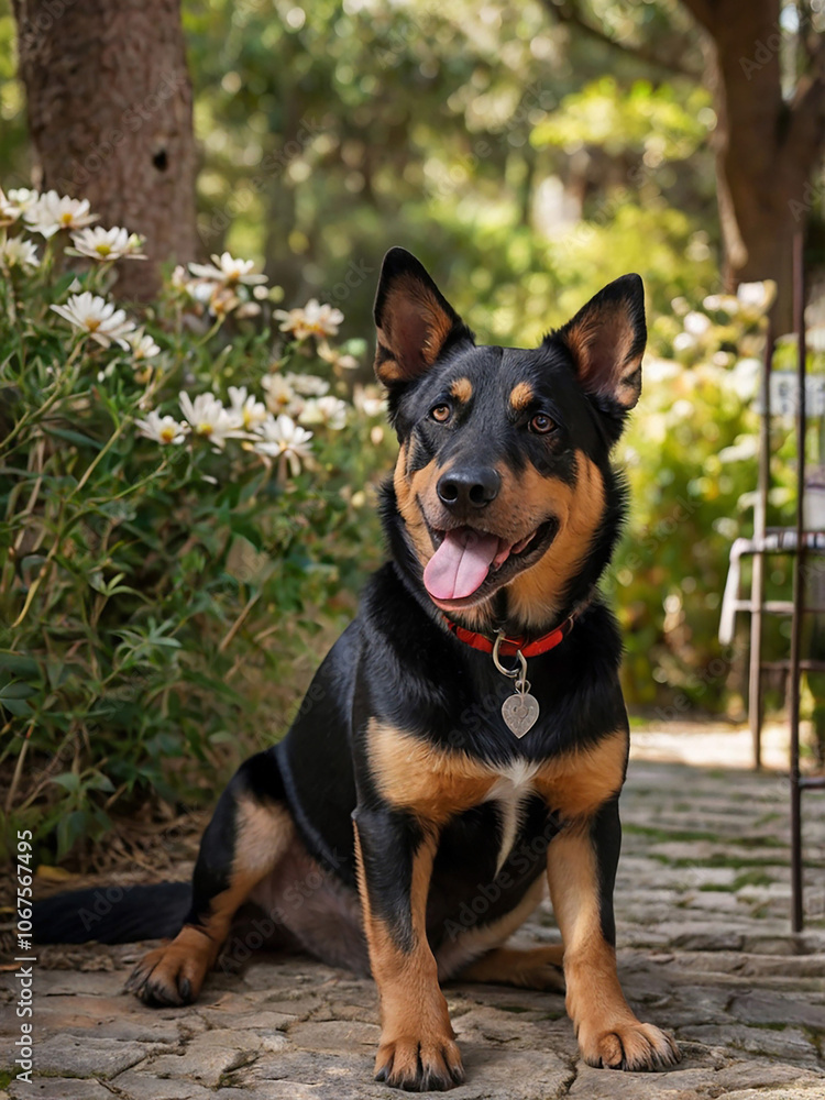 Perro feliz Perro feliz