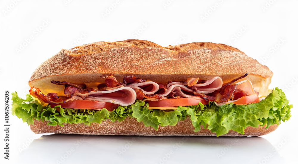 bacon and lettuce sub bacon and lettuce sub