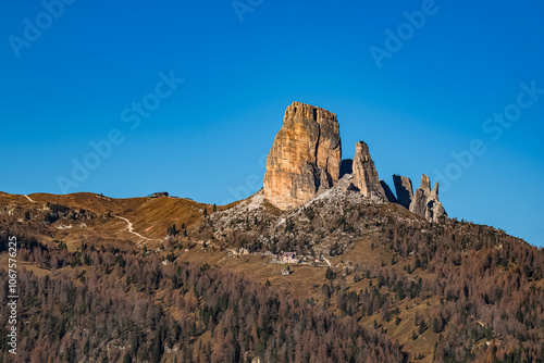 Cinque Torri - Dolomites - Autumn - Südtirol photo