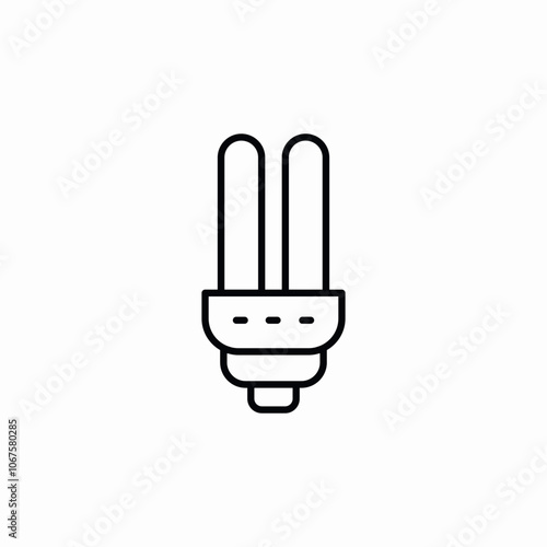 economy light bulb icon sign vector