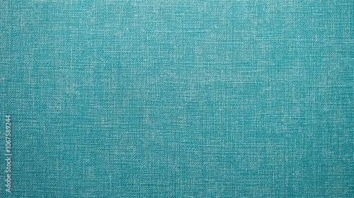 Blended cotton silk fabric wallpaper texture pattern background in light cyan tuquoise blue green color