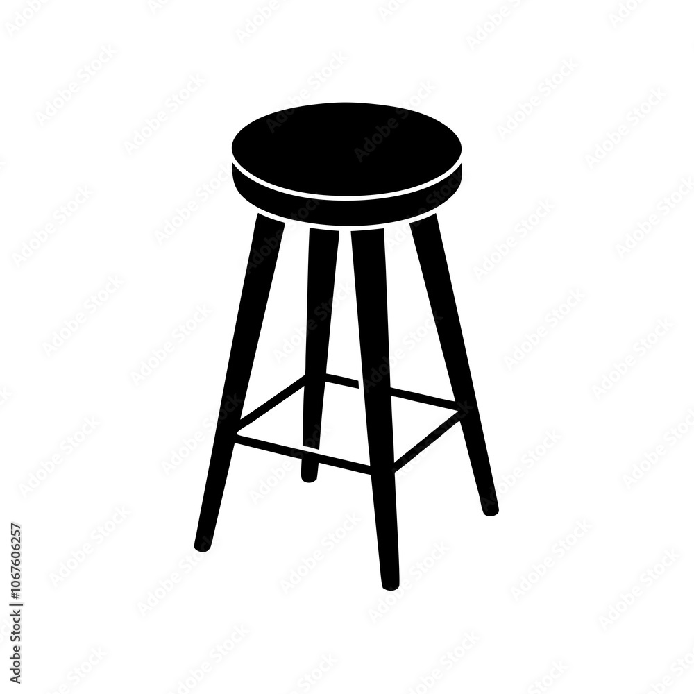stool isolated on white stool isolated on white